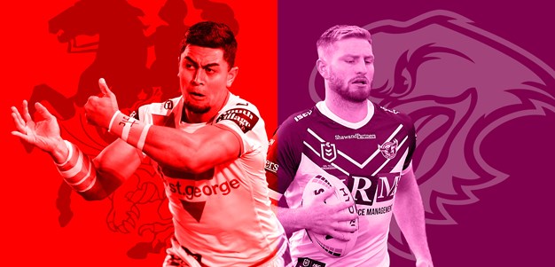 Dragons v Sea Eagles: Vaughan to play; Sipley to start