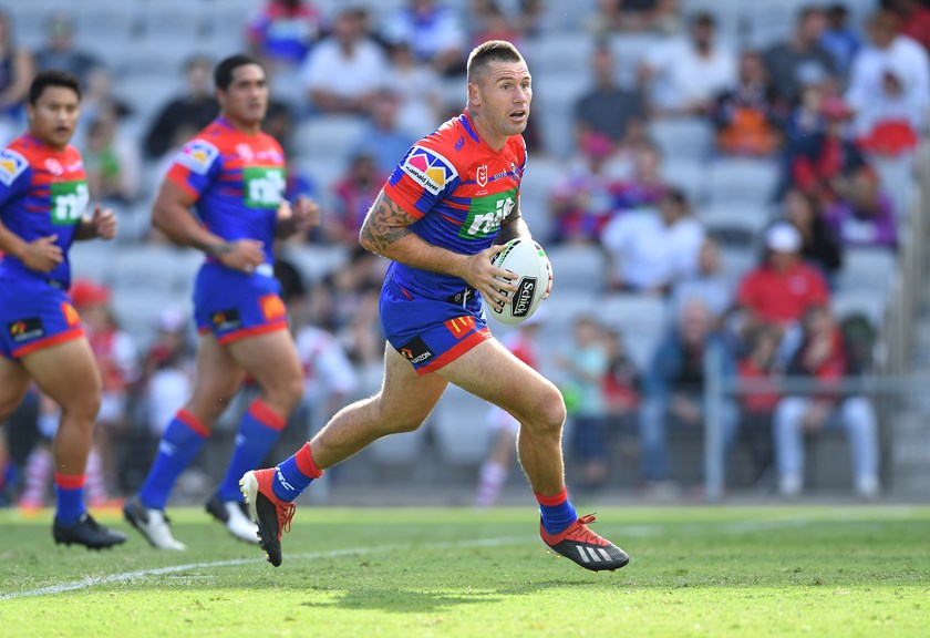 Knights winger Shaun Kenny-Dowall.