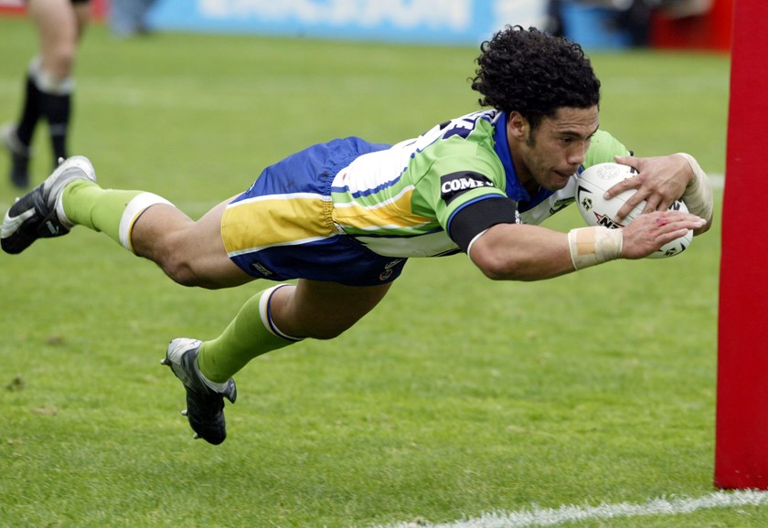 Ruben Wiki in his playing days with the Raiders.