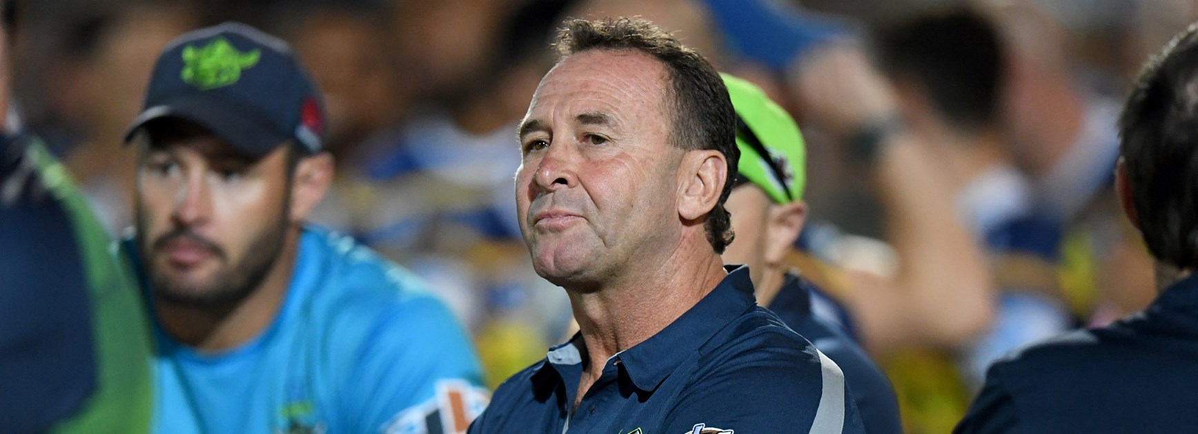 Raiders coach Ricky Stuart.