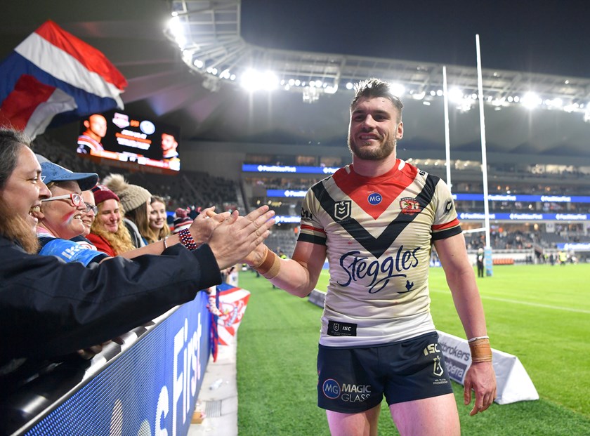 Sydney Roosters back-rower Angus Crichton.