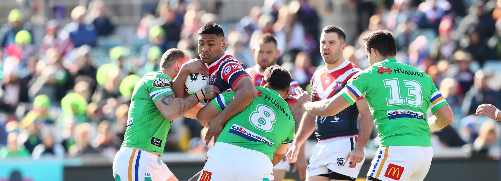 Sydney Roosters winger Daniel Tupou.