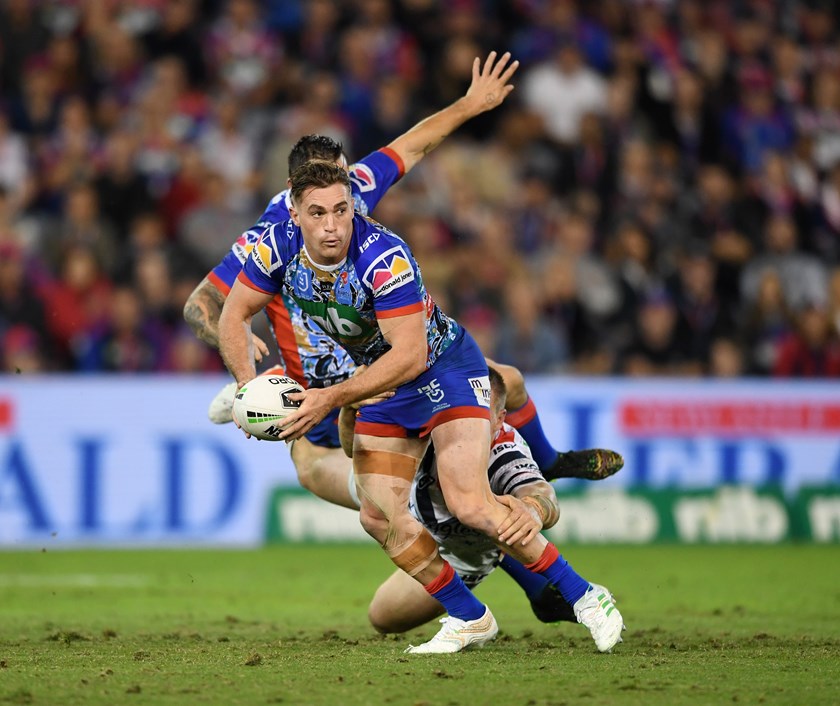 Newcastle Knights utility Connor Watson.