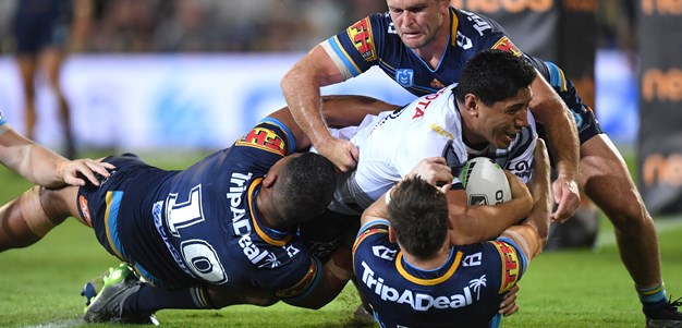 Taumalolo stars as Cowboys edge out Titans