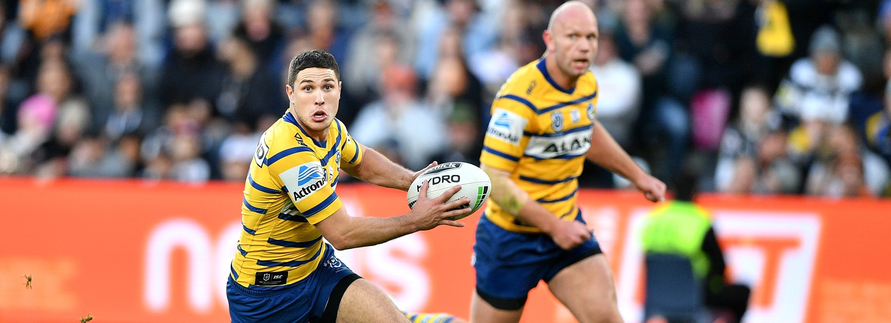 Eels halfback Mitch Moses.