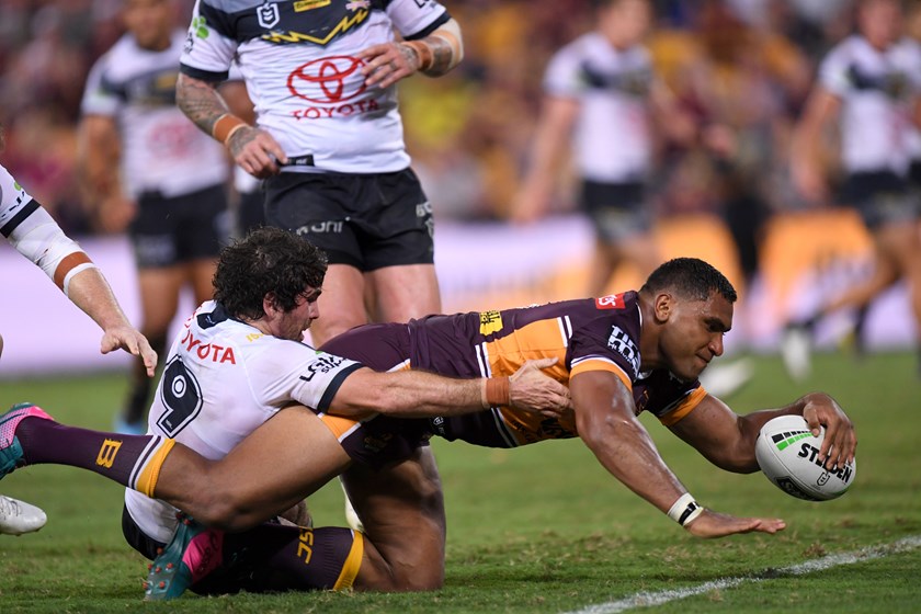 Brisbane forward Tevita Pangai jnr.