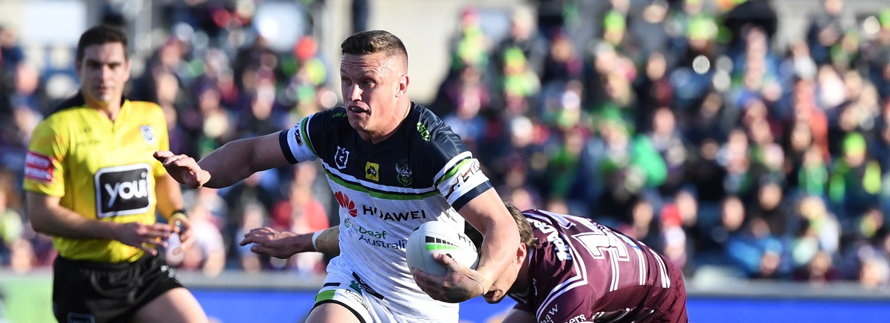 Raiders five-eighth Jack Wighton.