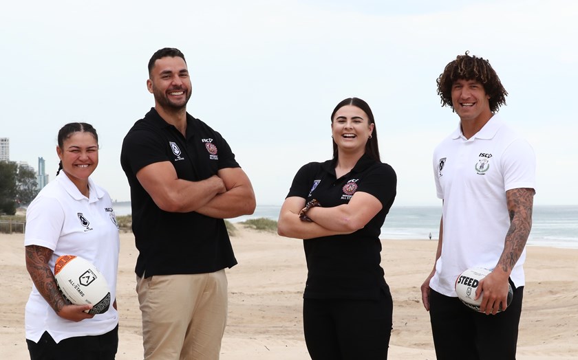 Rona Peters, Ryan James, Amber Pilley and Kevin Proctor at the All Stars launch.