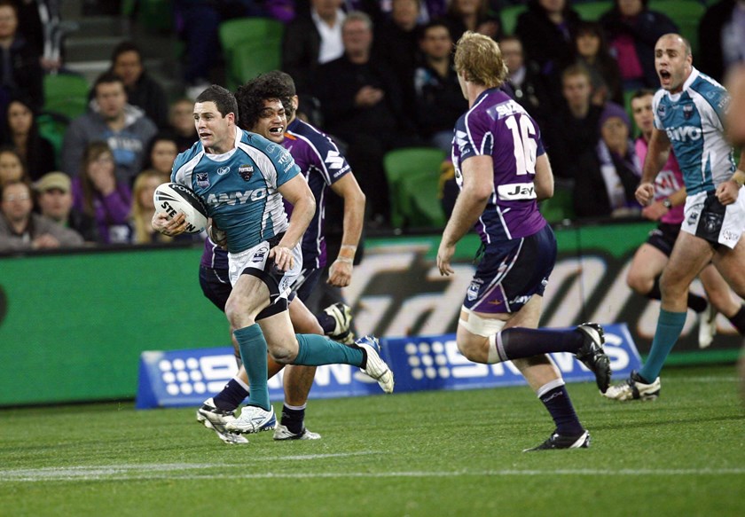 Michael Gordon playing for the Panthers in 2010.