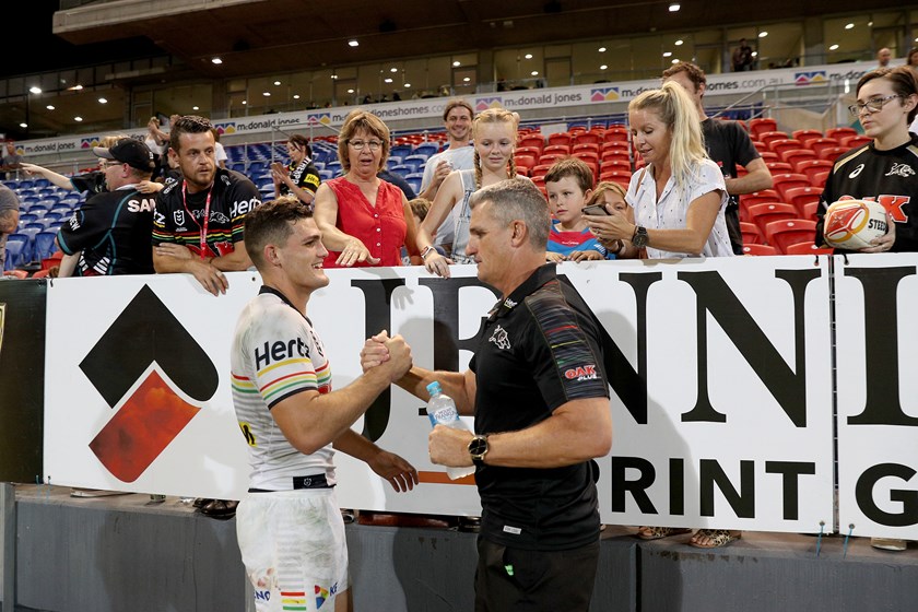 Nathan and Ivan Cleary.