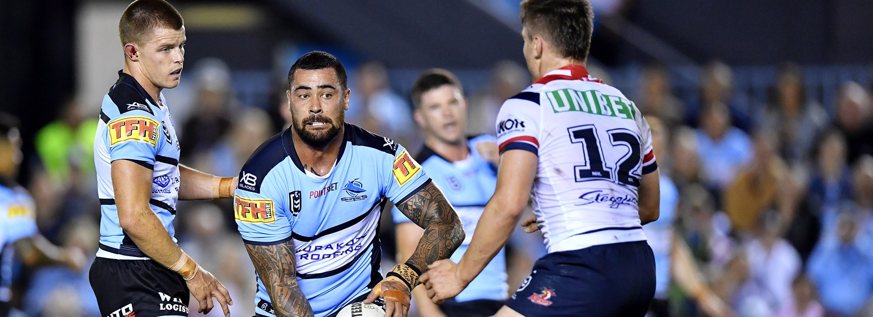 Sharks prop Andrew Fifita.