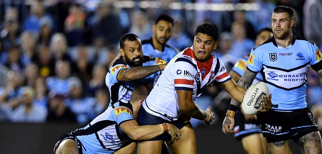 Roosters stars Mitchell, Keary and Tedesco carve up Sharks