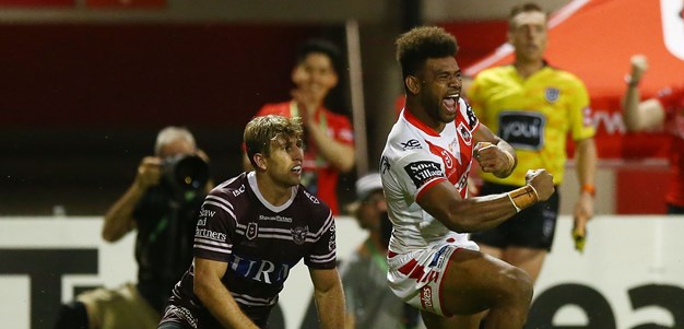 Ravalawa strikes late as Dragons sink Sea Eagles in a thriller