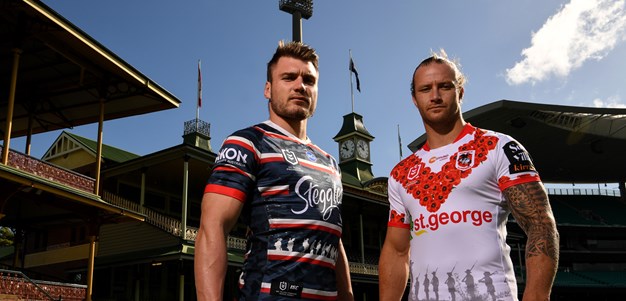 Somme trip gives added meaning to Anzac Day game for Roosters