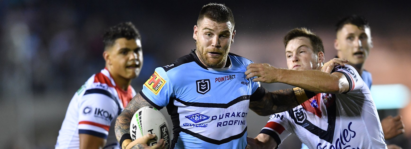 Sharks utility back Josh Dugan.