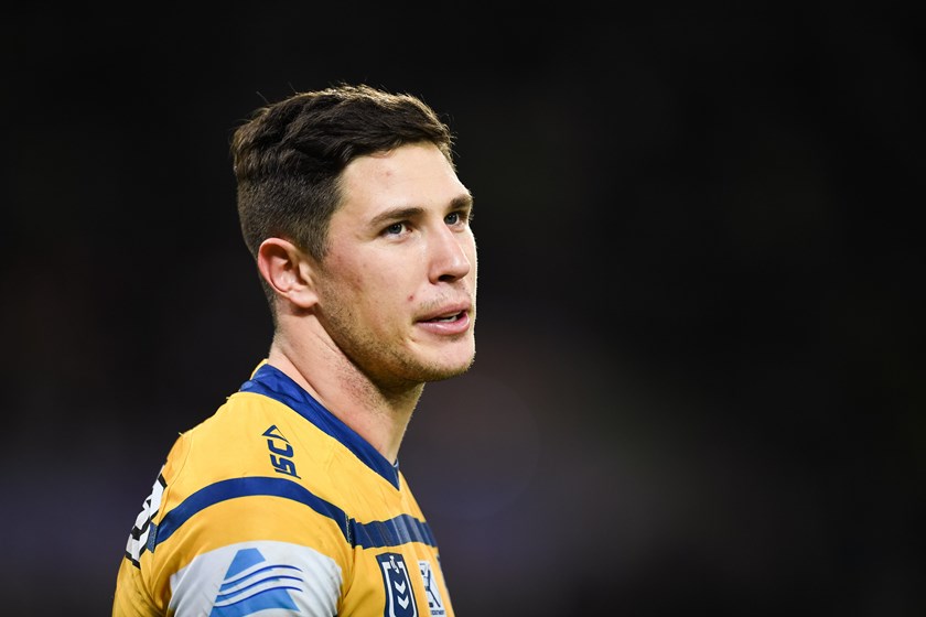 Eels halfback Mitchell Moses.