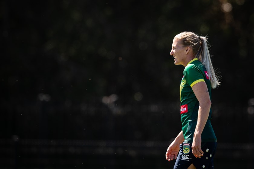 Jillaroos captain Ali Brigginshaw.