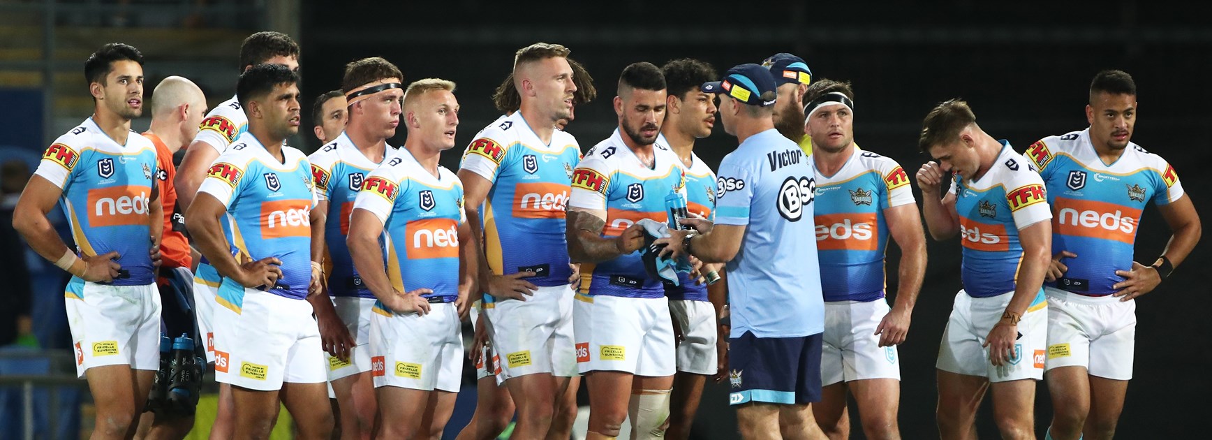 Holbrook puts Titans on notice at start of pre-season training