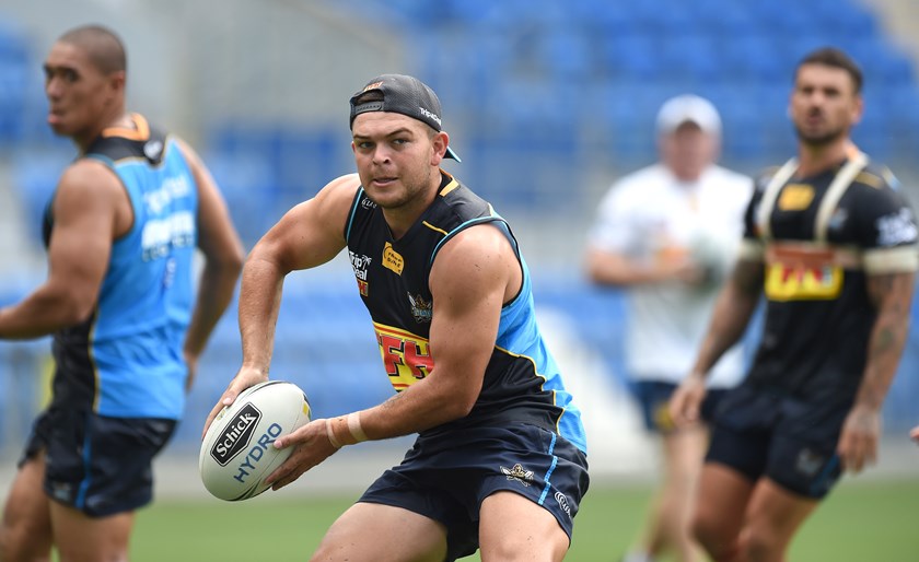 Titans halfback Ashley Taylor.