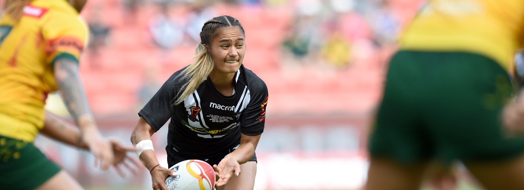 Nita Maynard sparks the Kiwi Ferns at the 2017 World Cup.