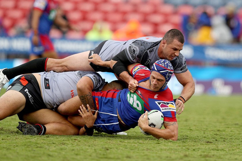 Knights fullback Kalyn Ponga.