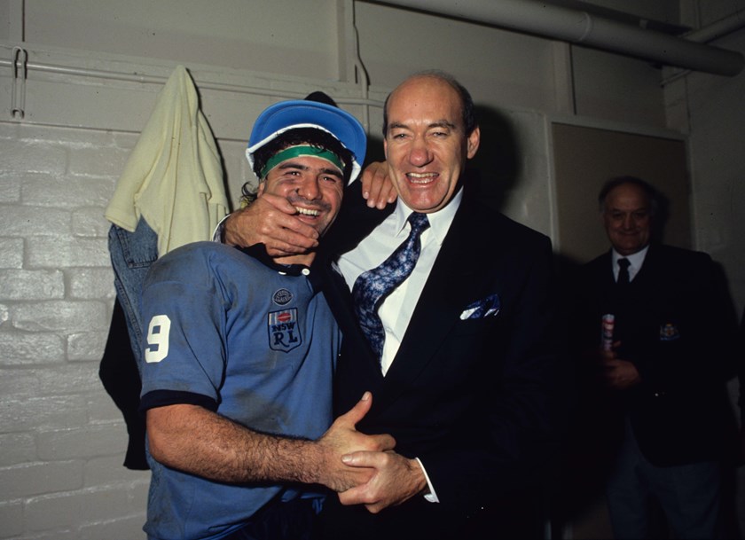 Beny Elias and John Quayle after a NSW win.