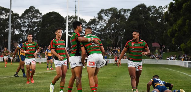 Burgess and Sele fire as Souths down Eels in trial