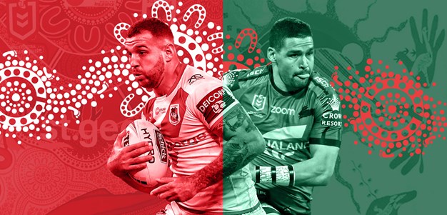 Dragons v Rabbitohs: Half switch for Hunt; Mitchell, Knight back