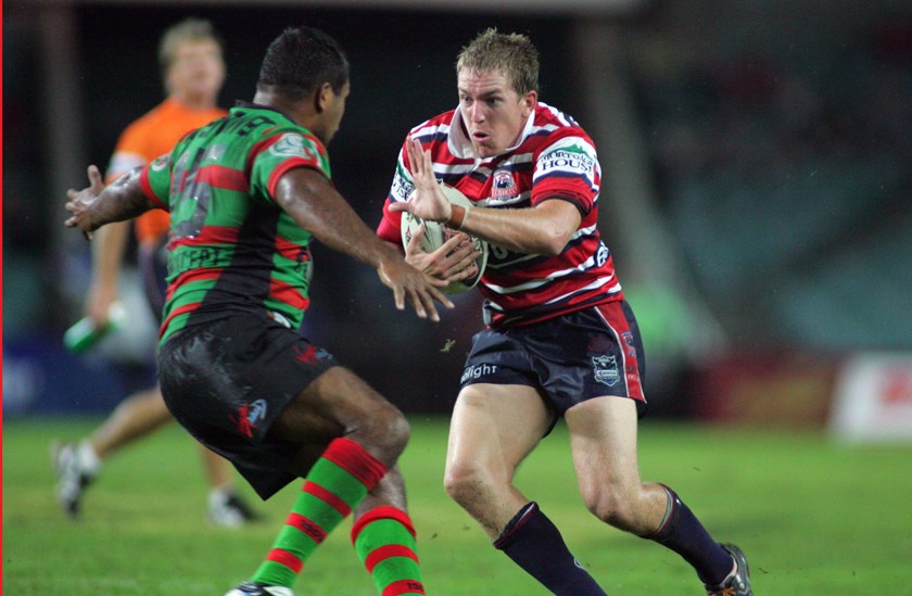 Mitchell Aubusson on debut in round one of the 2007 season.