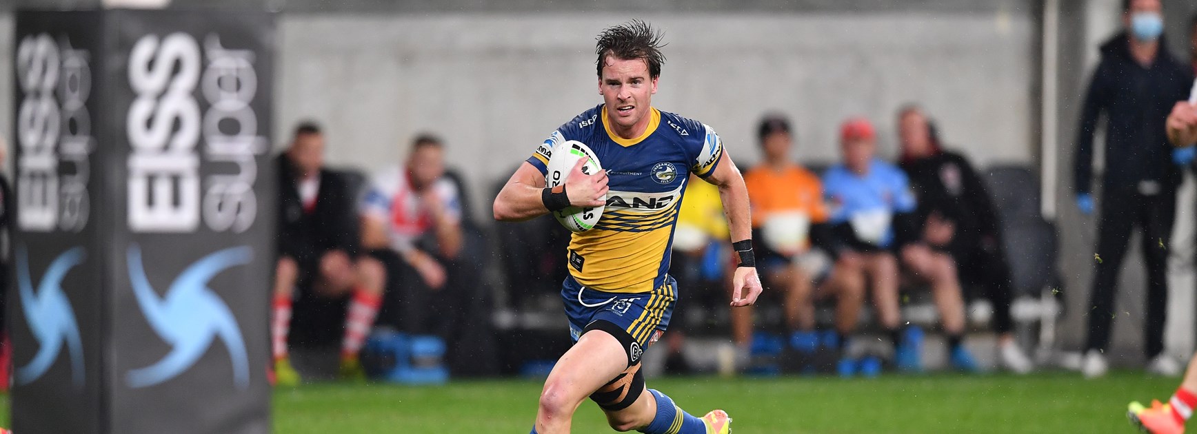 Eels fullback Clint Gutherson.