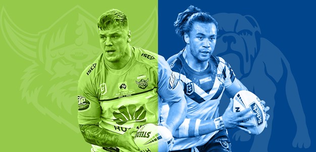 Raiders v Bulldogs: Pack set to rotate; Napa back from ban