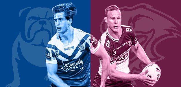 Bulldogs v Sea Eagles: Thompson, Ogden out; Des shuffles backline