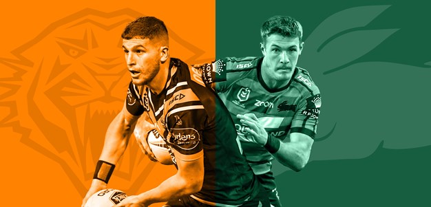 Wests Tigers v Rabbitohs: Mbye and Leilua out; Gagai returns