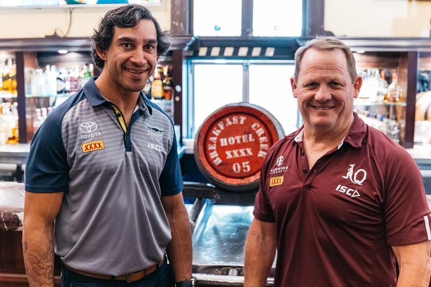 Johnathan Thurston and Kevin Walters.