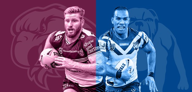 Sea Eagles v Bulldogs: Manly settled; Tolman elevated