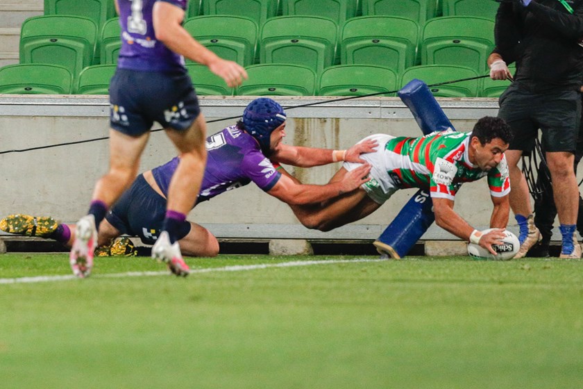 Rabbitohs winger Alex Johnston.