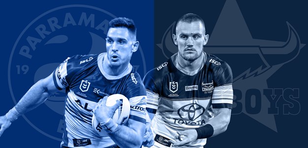 Eels v Cowboys: Field at halfback; Holmes returns