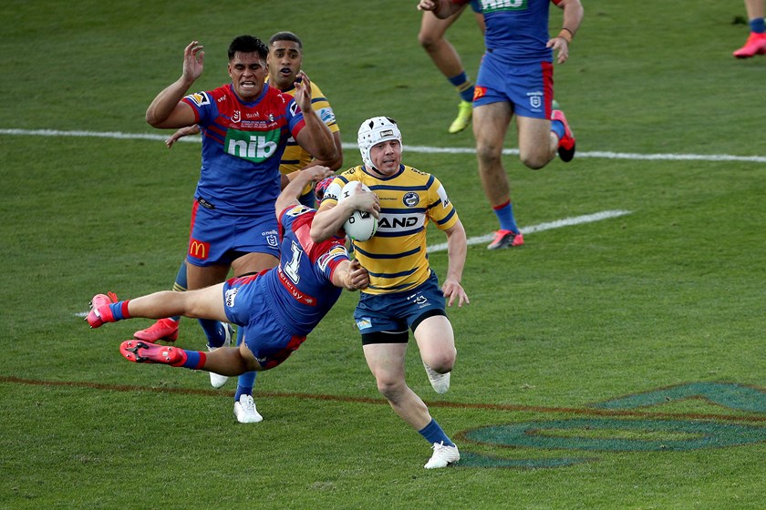 Eels hooker Reed Mahoney.