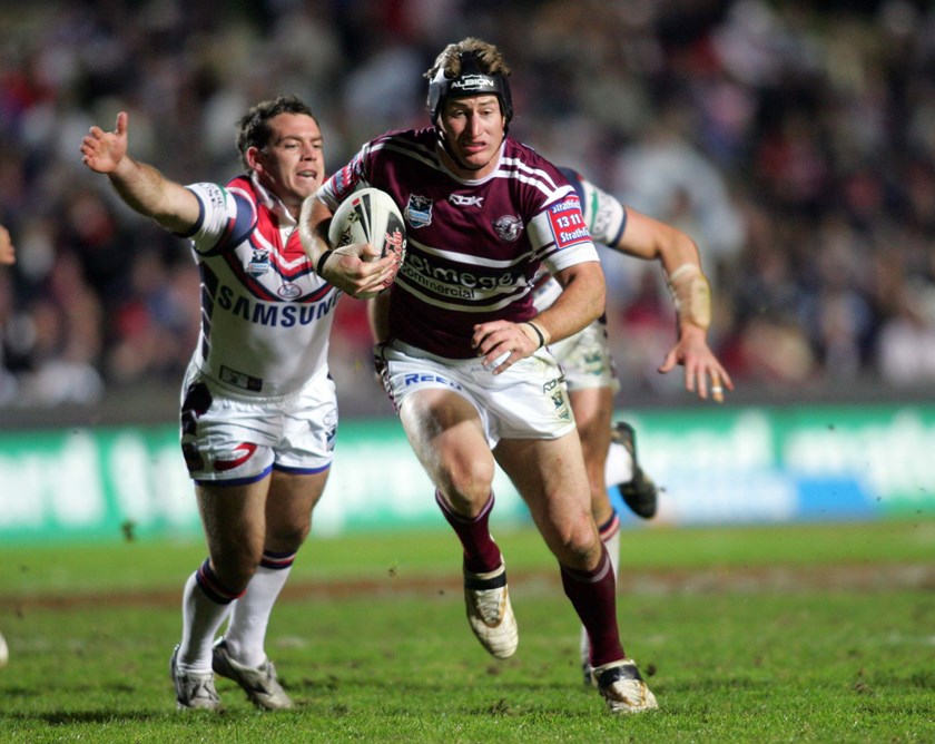 Sea Eagles back-rower Steve Menzies.