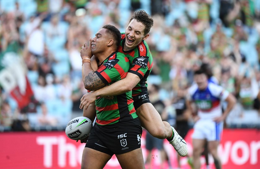 Rabbitohs prop Junior Tatola.