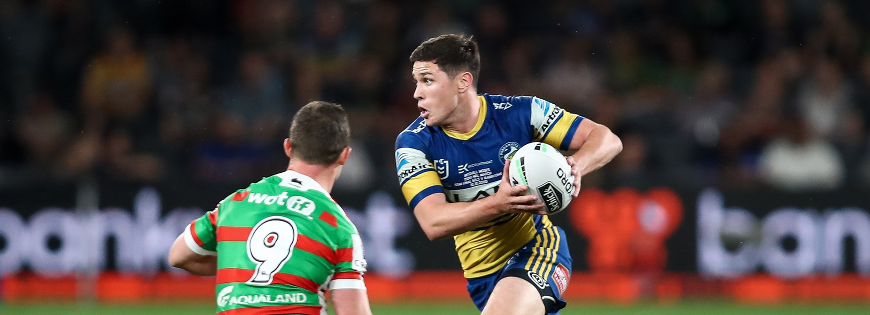 Eels halfback Mitchell Moses.