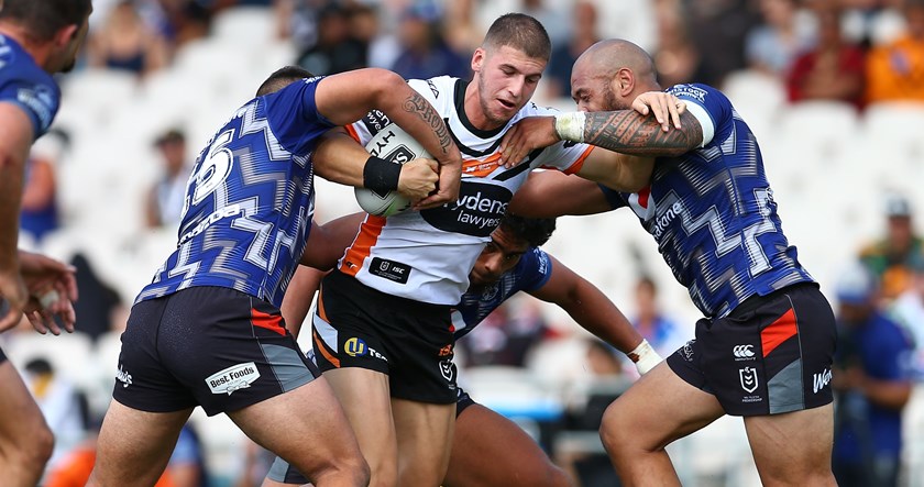 Wests Tigers utility Adam Doueihi.