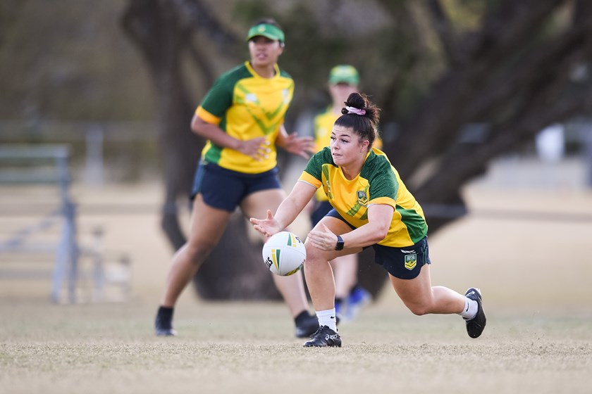 Dragons NRLW Nines player Kaarla Cowan.