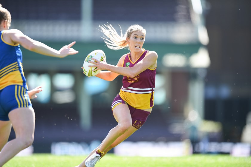 Brisbane NRLW Nines player Hayley Maddick.