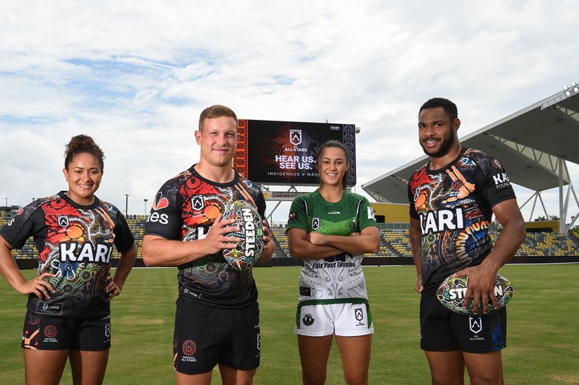 Shaniah Power, Reuben Cotter, Corban McGregor and Hamiso Tabuai-Fidow.