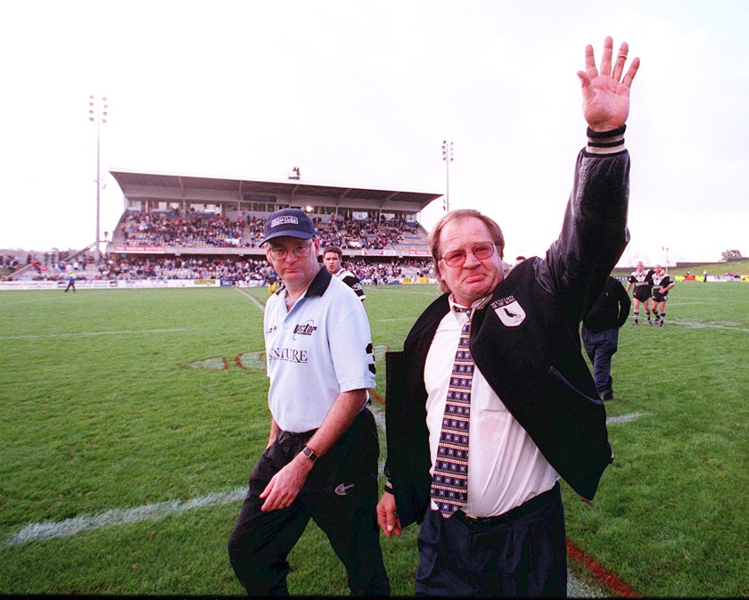 League legend Tommy Raudonikis.