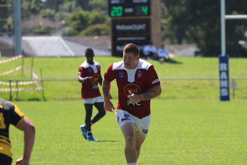 Greg Eastwood is still going strong with the famous Glebe Dirty Reds.