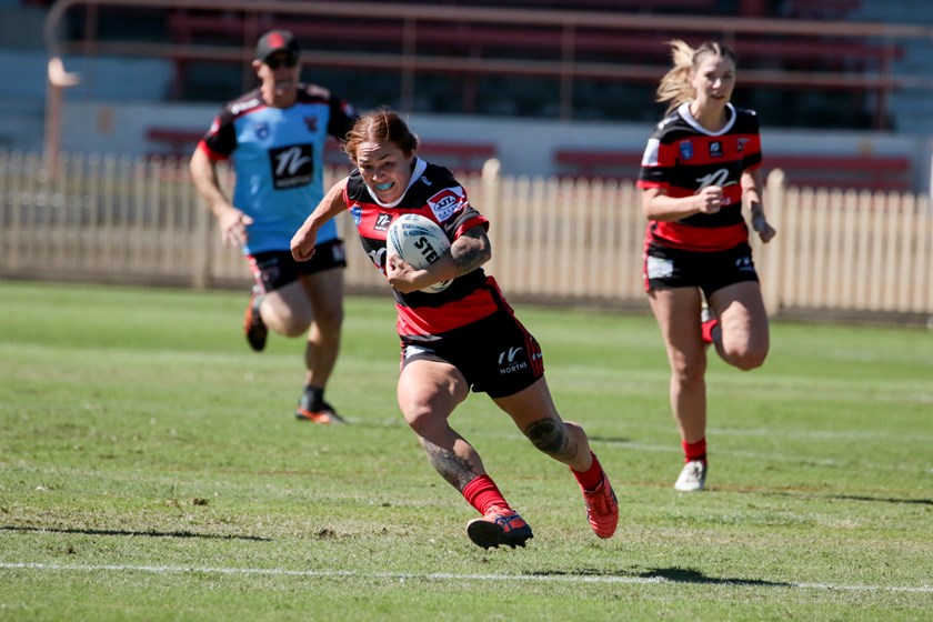 North Sydney Bears player Renee Targett.