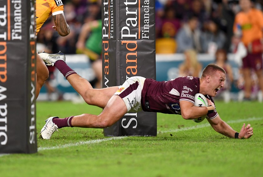 Manly forward Sean Keppie.