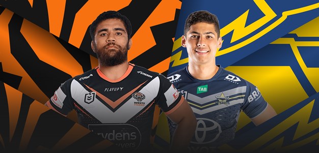 Wests Tigers v Cowboys: Brooks hits 200; Leilua returns